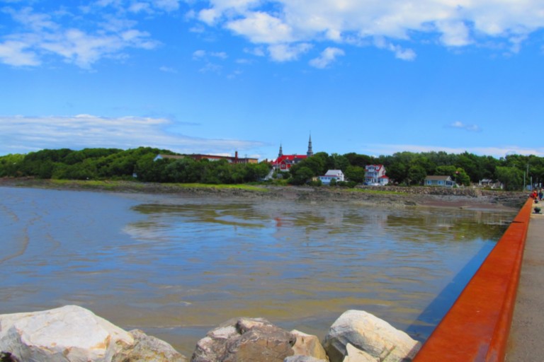 Le grand fleuve Saint-Laurent à Saint-Jean-Port-Joli